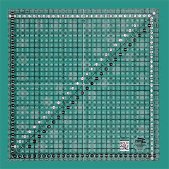 Creative Grids - Kvadratlinjal 31,5 x 31,5 centimeter