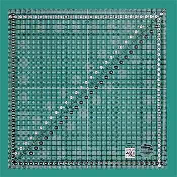 Creative Grids - Kvadratlinjal 31,5 x 31,5 centimeter