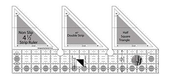 Creative Grids - 45° Double Strip Ruler