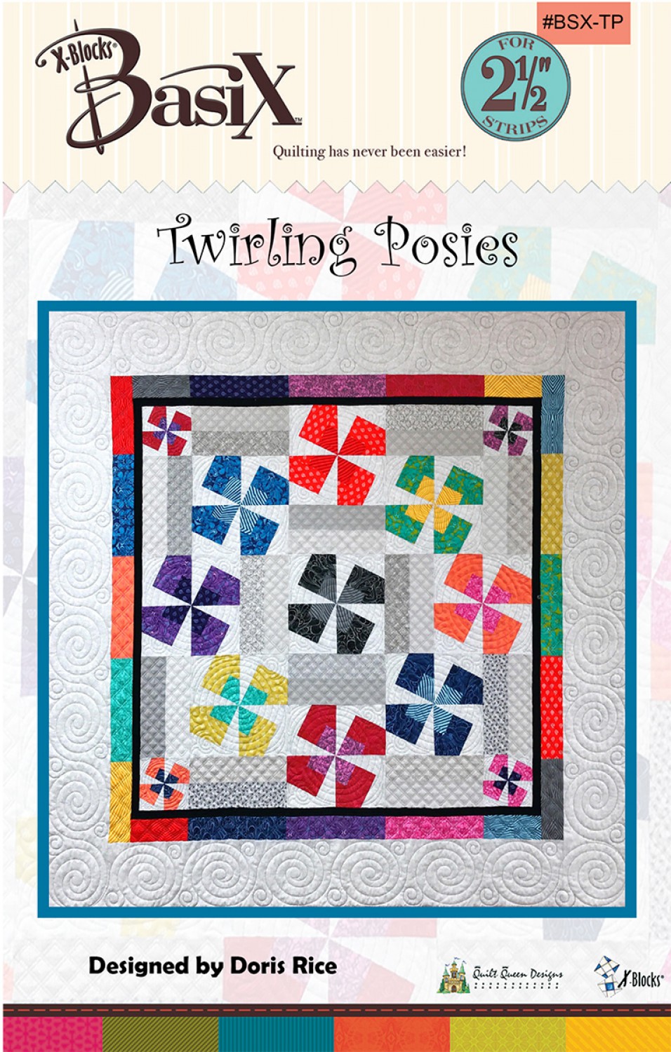 Mönster: Twirling Posies