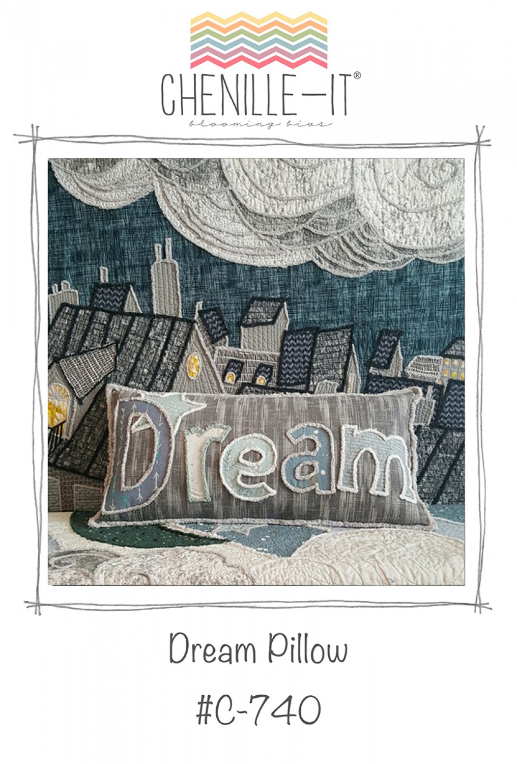 Mönster: Dream Pillow - Chenille kudde