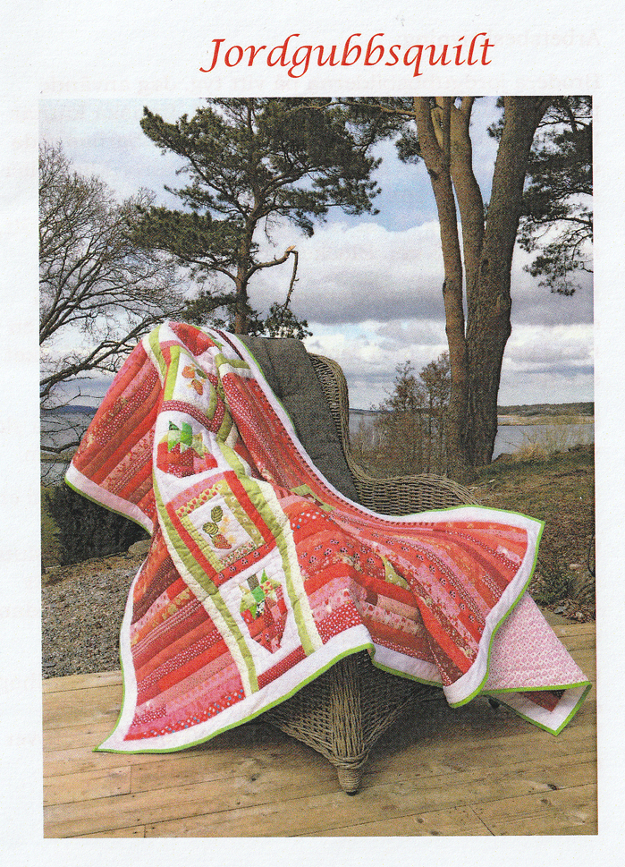 Mönster: Jordgubbsquilt