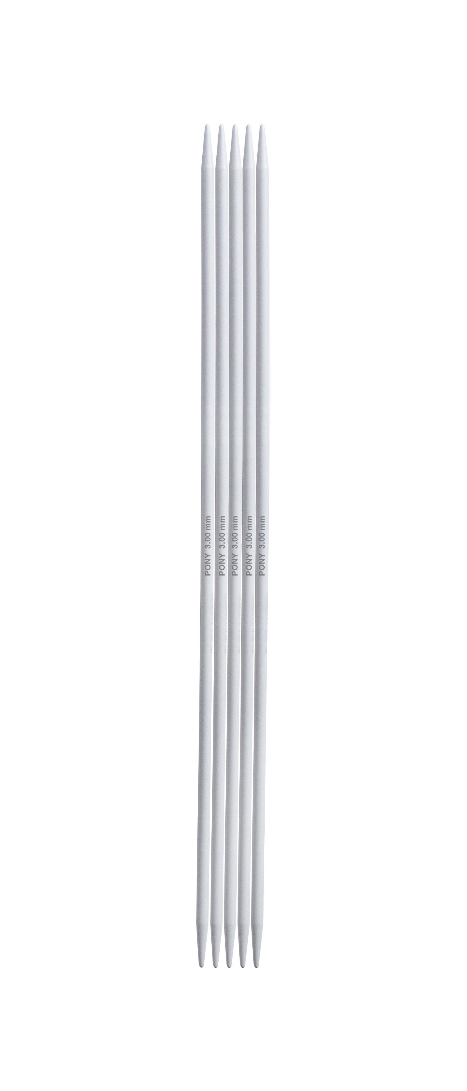 PONY - Strumpstickor, metall 3 mm