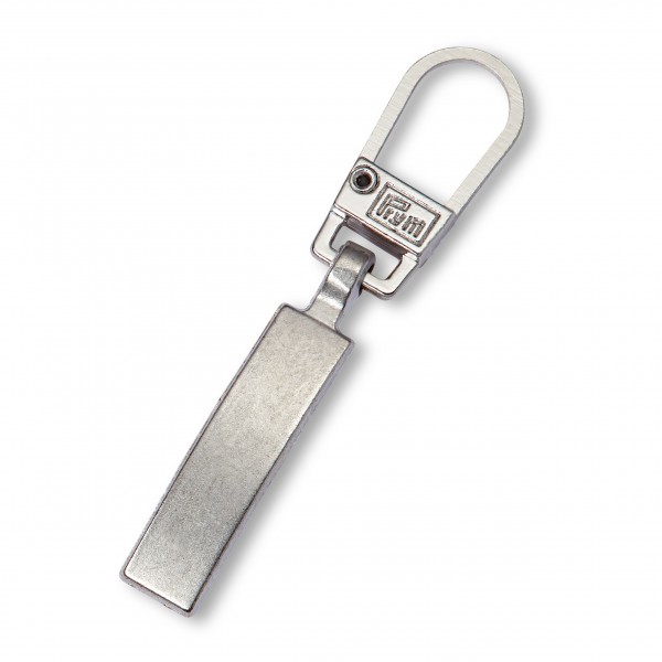Dragkedjekläpp, silver - Prym