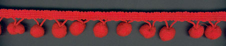 Röd bollfrans - 3