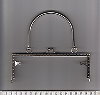 Handtag - Knäppbygel, Silver