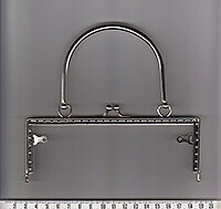 Handtag - Knäppbygel, Silver