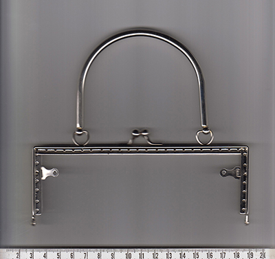 Handtag - Knäppbygel, Silver - 2