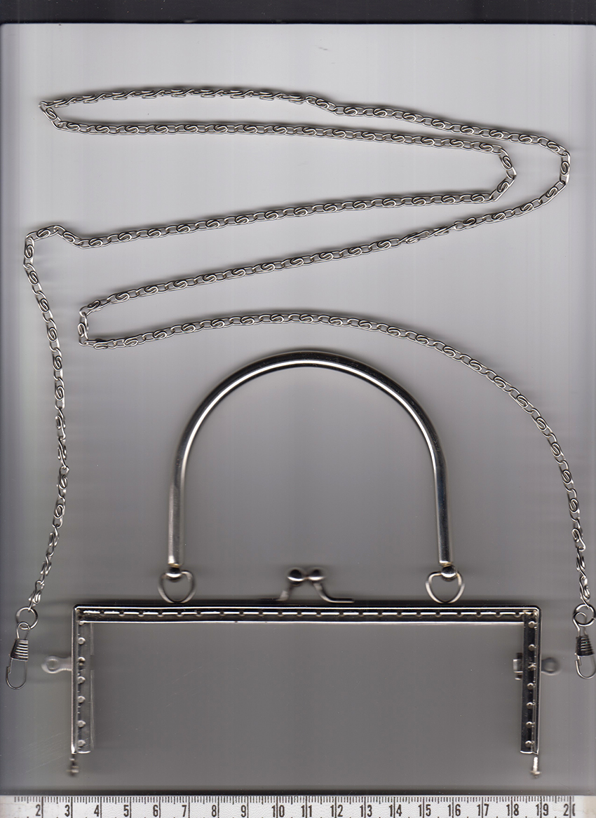 Handtag - Knäppbygel, Silver - 3