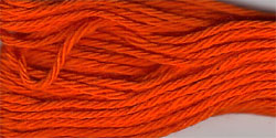 Broderigarn (Mörkorange) - 2