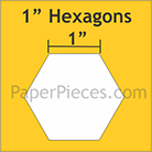 Hexagoner 1" (100st) - 2