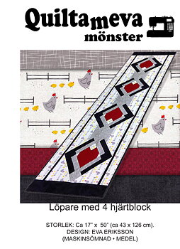 Mönster: Löpare med 4 hjärtblock