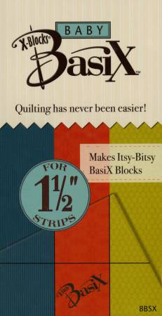 X-Blocks Baby BasiX  1½" Template (linjal)