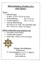 Mönster - Snabba hörn - 3