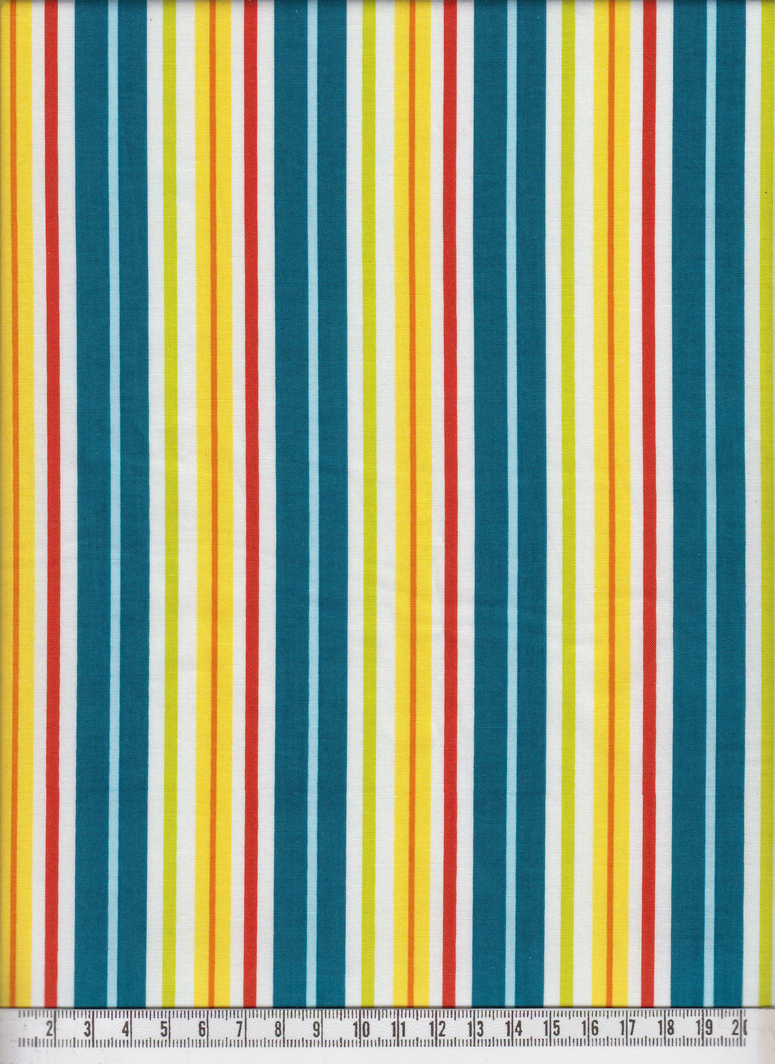 Gourmet Feathers Randig, ljus-multi (30 x 110 cm)