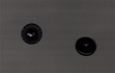 Plastknapp - Solros (liten)