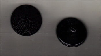 Plastknapp - Ringar (stor)