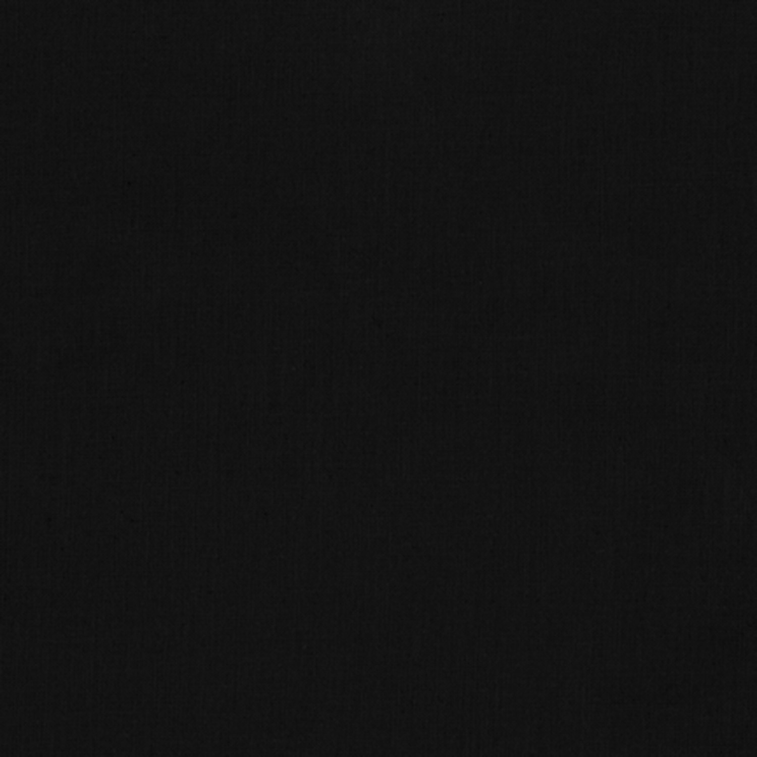 Tyg: KONA Solid Black - svart enfärgat