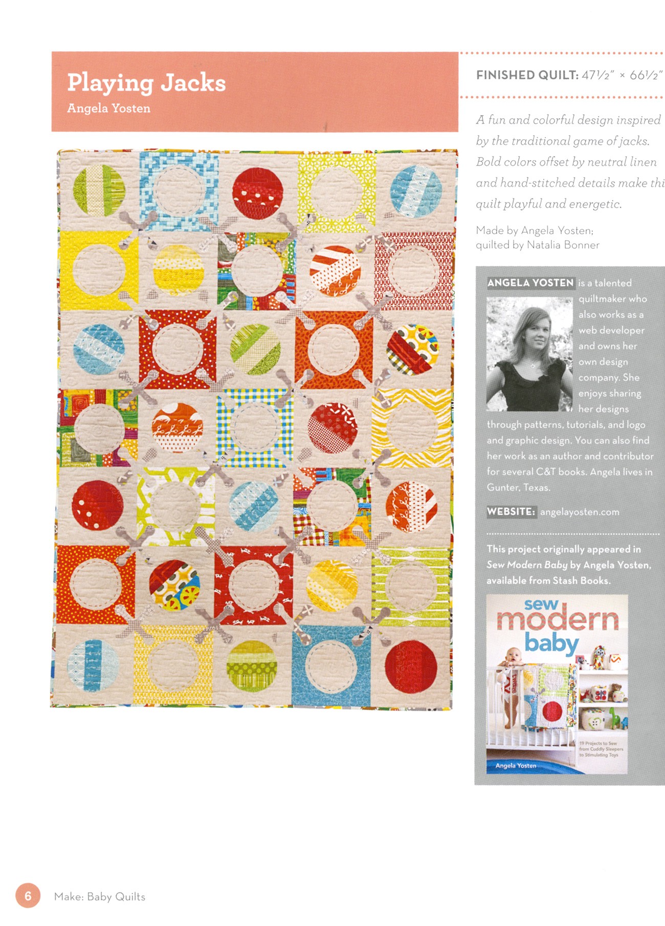 Bok: Make Baby Quilts - 5