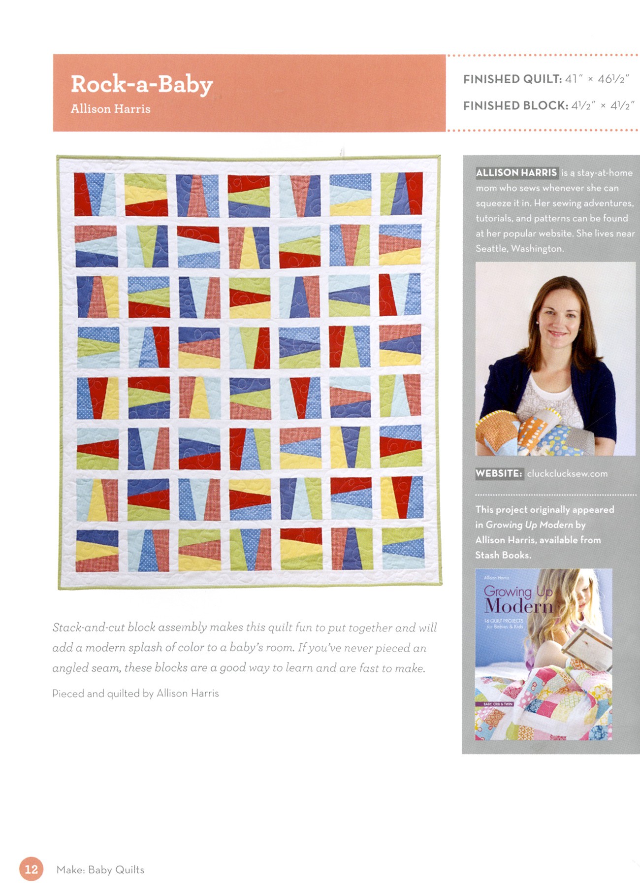Bok: Make Baby Quilts - 6
