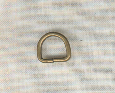 D-ring för väska - Brons (10mm) - 2