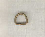 D-ring för väska - Brons (10mm)