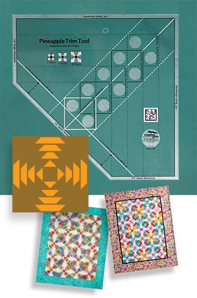 Creative Grids - Non-Slip Pineapple Trim Tool - 2