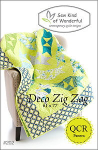 Mönster: QCR - Deco Zig Zag #202