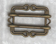 Spänne med dubbelpinne - Brons