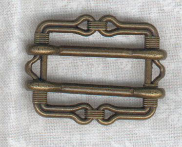 Spänne med dubbelpinne - Brons - 2