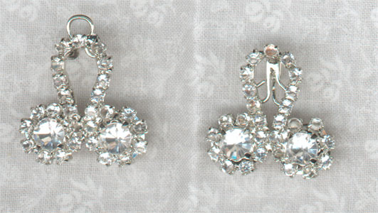 Spänne - Silver med stenar - 2