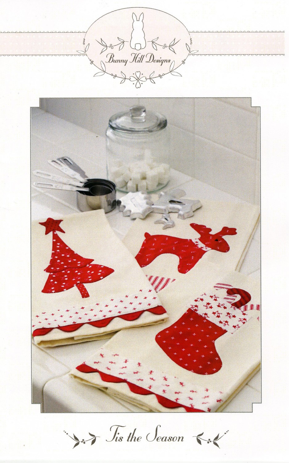 Mönster: Tis the Season Tea Towels - Kökshandduk