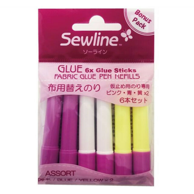 Sewline - Fabric Glue Pen Refill - Limpenna Refill 6-pack