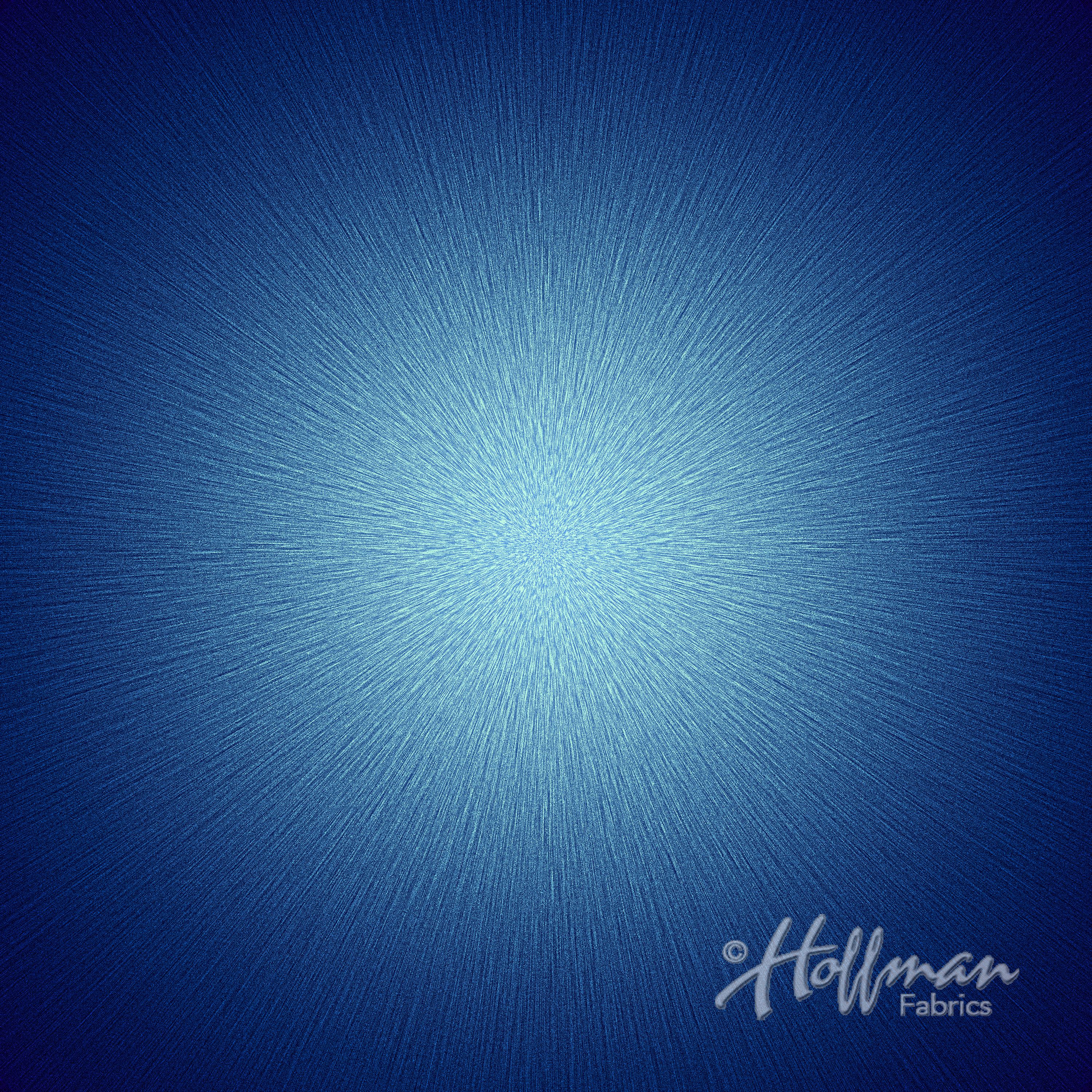 Hoffman Fabrics - Supernova Spectrum Sapphire - Panel 44" x 44" - 2