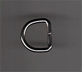 D-ring för väska - Blank (10mm)