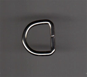 D-ring för väska - Blank (10mm) - 2