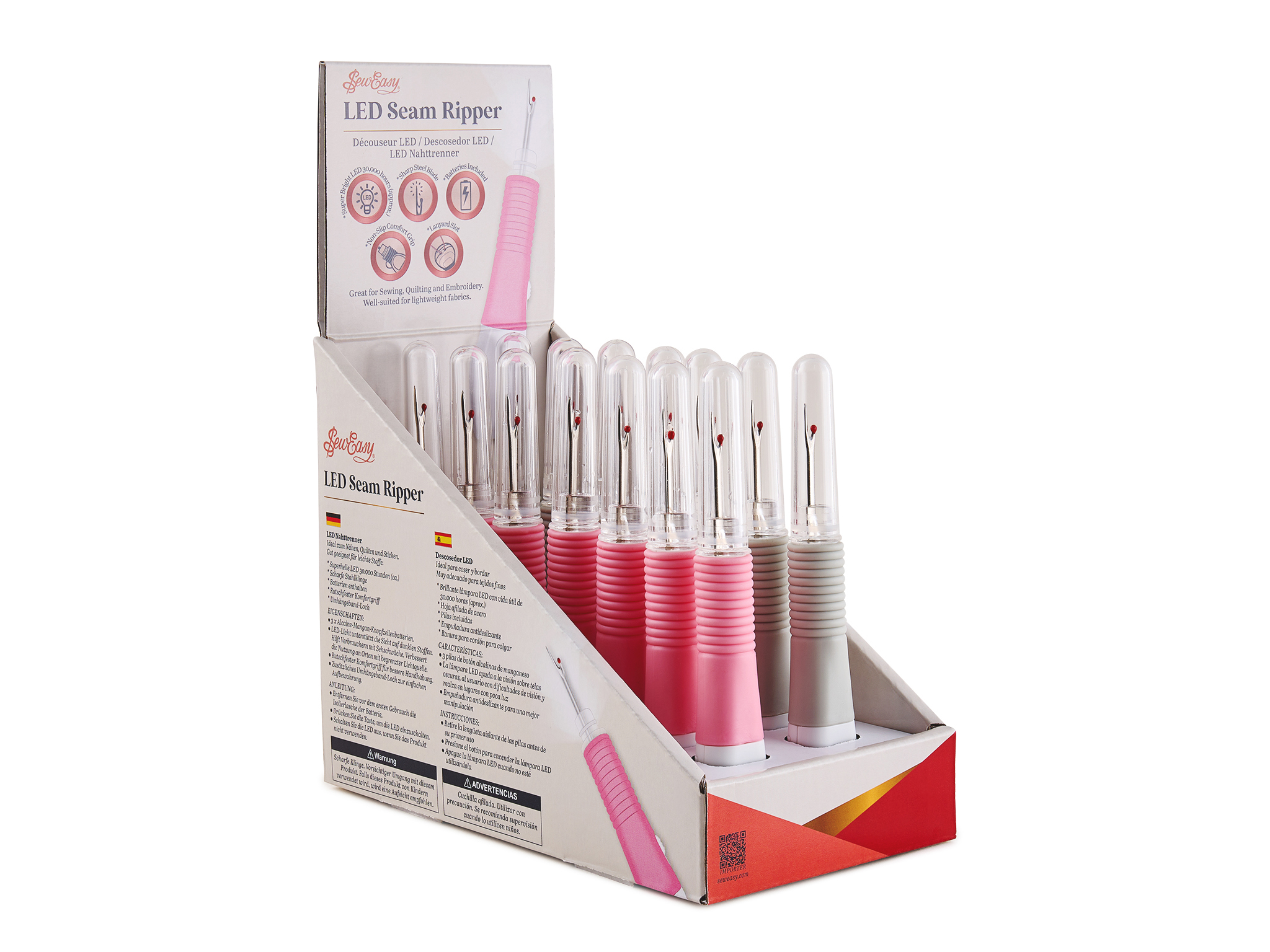 Sprättare ROSA - med LED-ljus