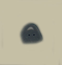 Plastknapp - Spöke - 2