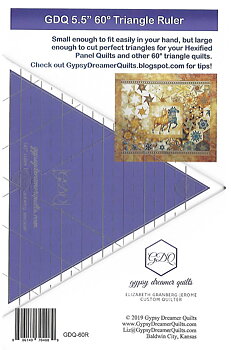 Linjal: GDQ 5.5" 60 Degree Triangle Ruler