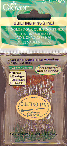 Knappnålar Quiltning (0.60 mm)