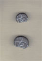 Plastknapp - Elefant