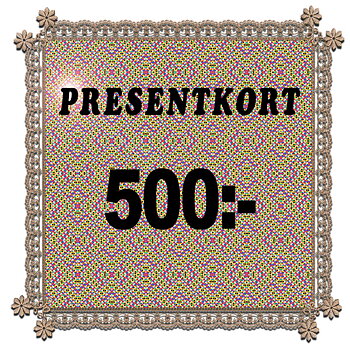 Presentkort för 500 kr (E-kod)