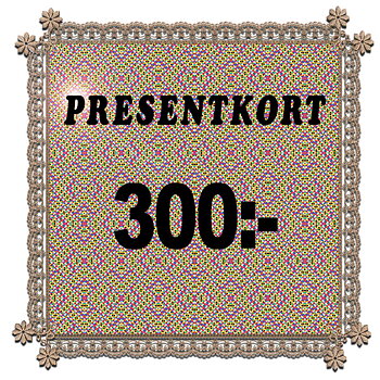 Presentkort för 300 kr (E-kod)