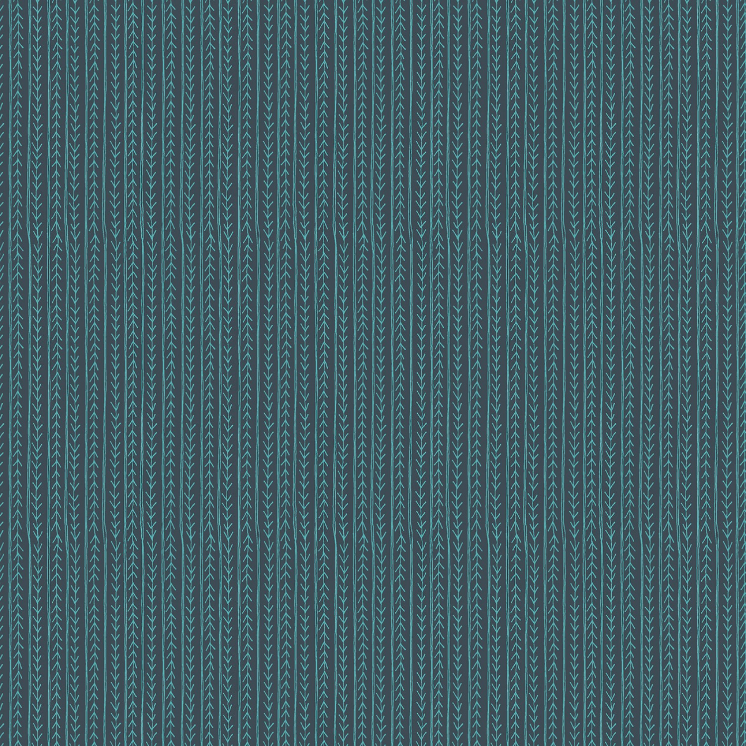 Teal Bird Tracks - Jaye Bird (30 x 110 cm)