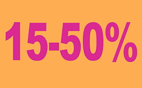 MÖNSTER  15 - 50 % Rabatt. JUST NU!!