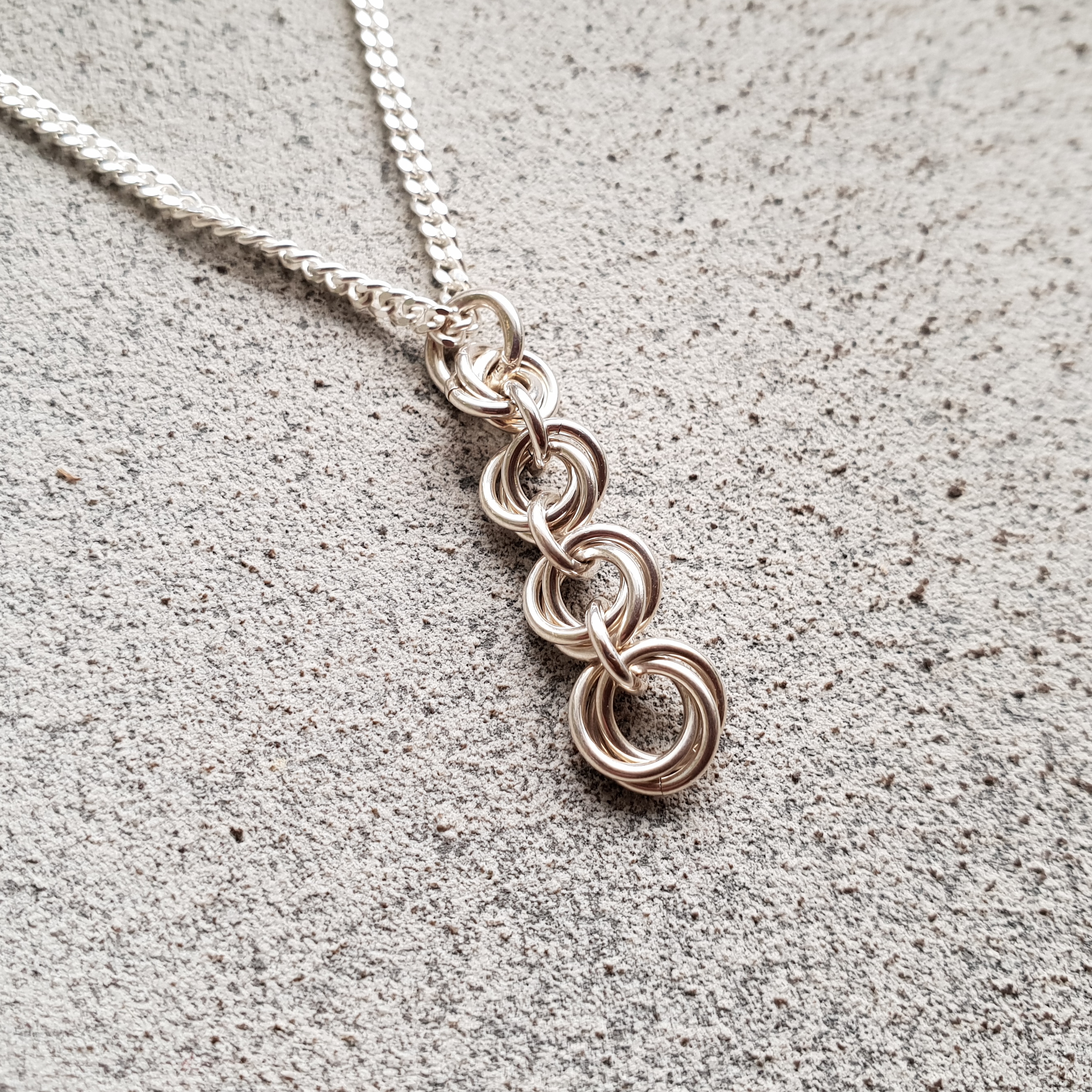 Hänge, rosenkedja - 925 Sterling Silver 
