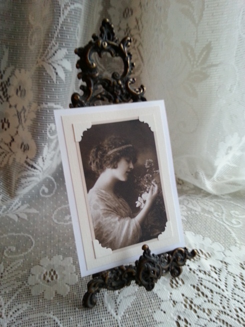 Vintage kort "Alice"