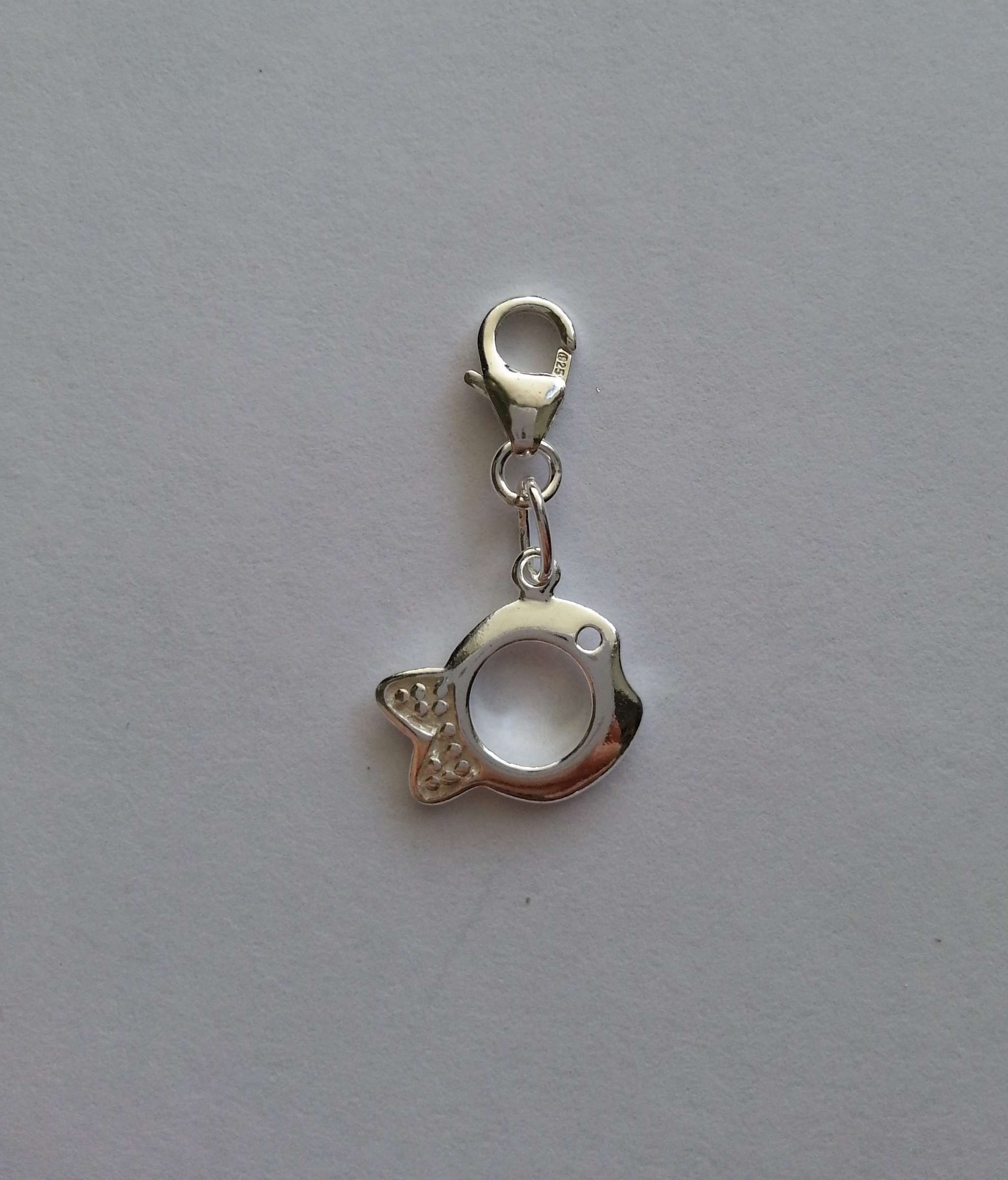 Fisk berlock - 925 Sterling Silver