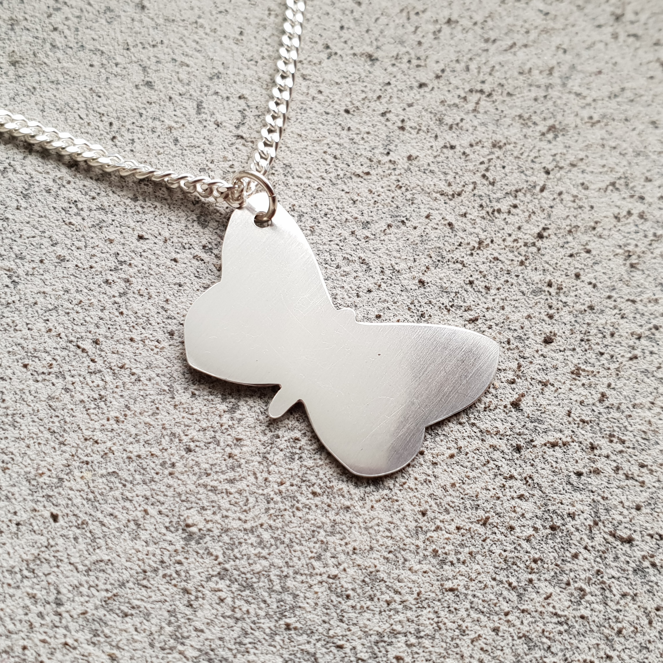 Hänge, liten Fjäril - 925 Sterling Silver