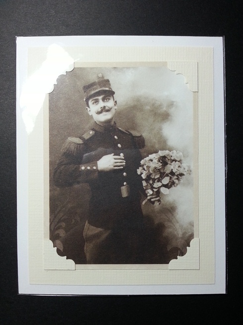 Vintage kort "Albert"